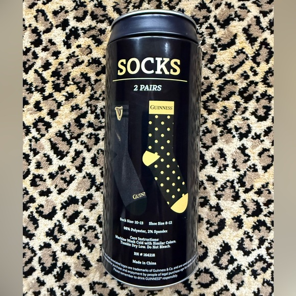 Guinness socks - 2 pairs (NIB) - Picture 2 of 3